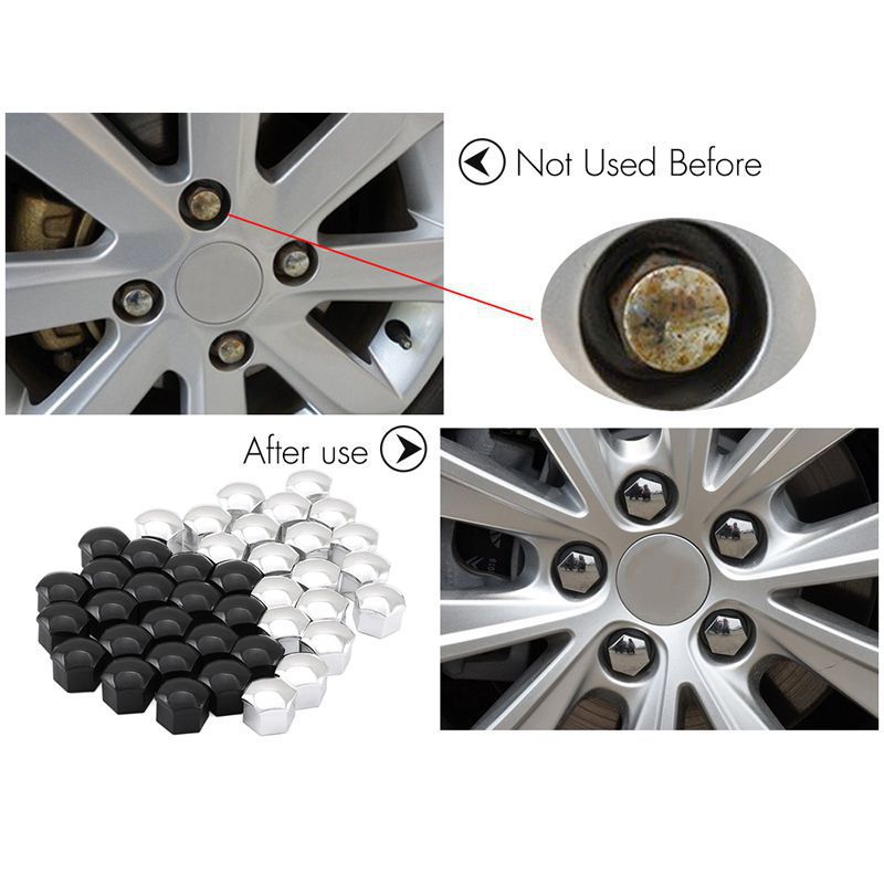 Car Wheel Nut Protection Caps
