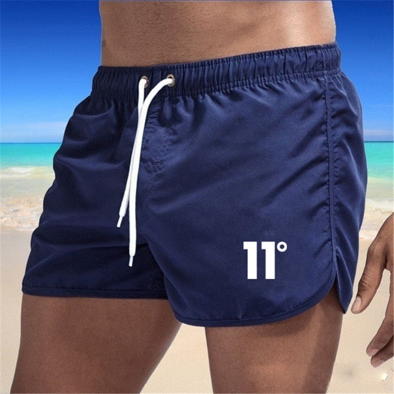 Quick-dry briefs for summer swimming.