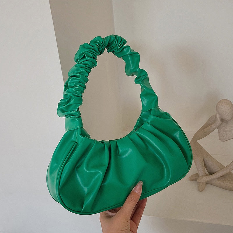 Summer Pleated Cloud Bags