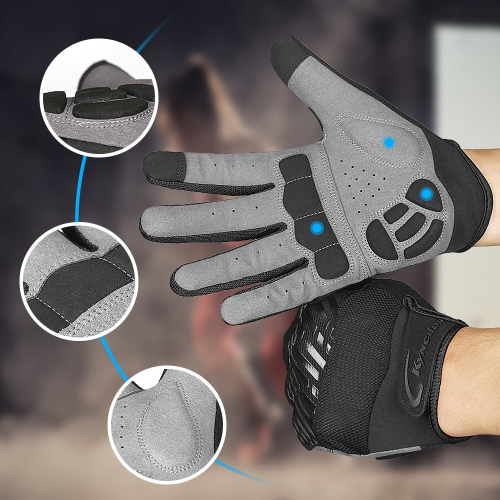 Cycling Gloves Breathable Shock-absorbing.