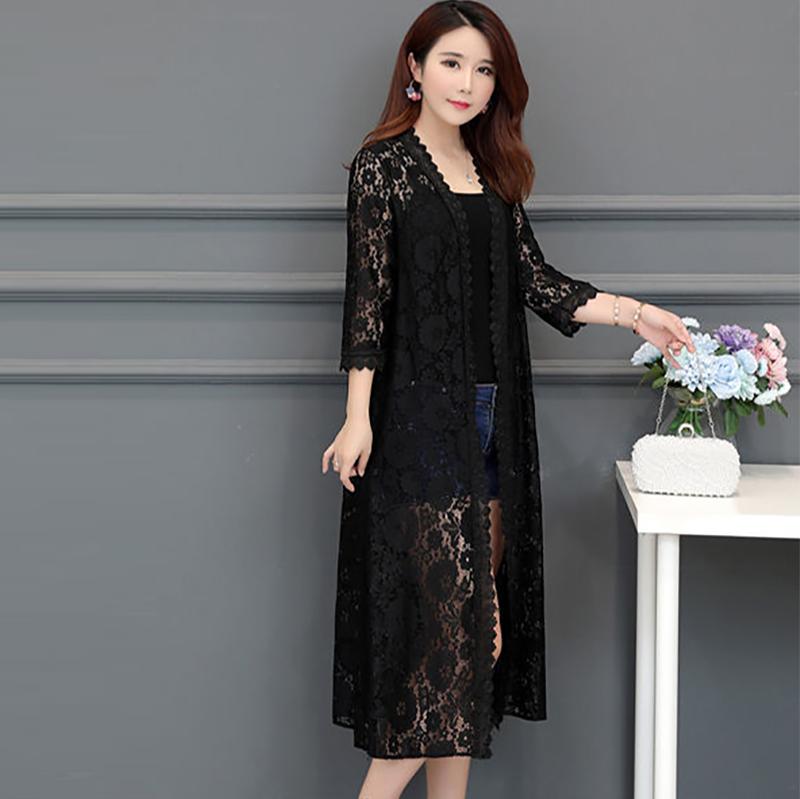 Summer lace cardigan for women.