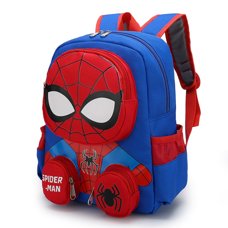 Disney superhero 3D kindergarten backpack.