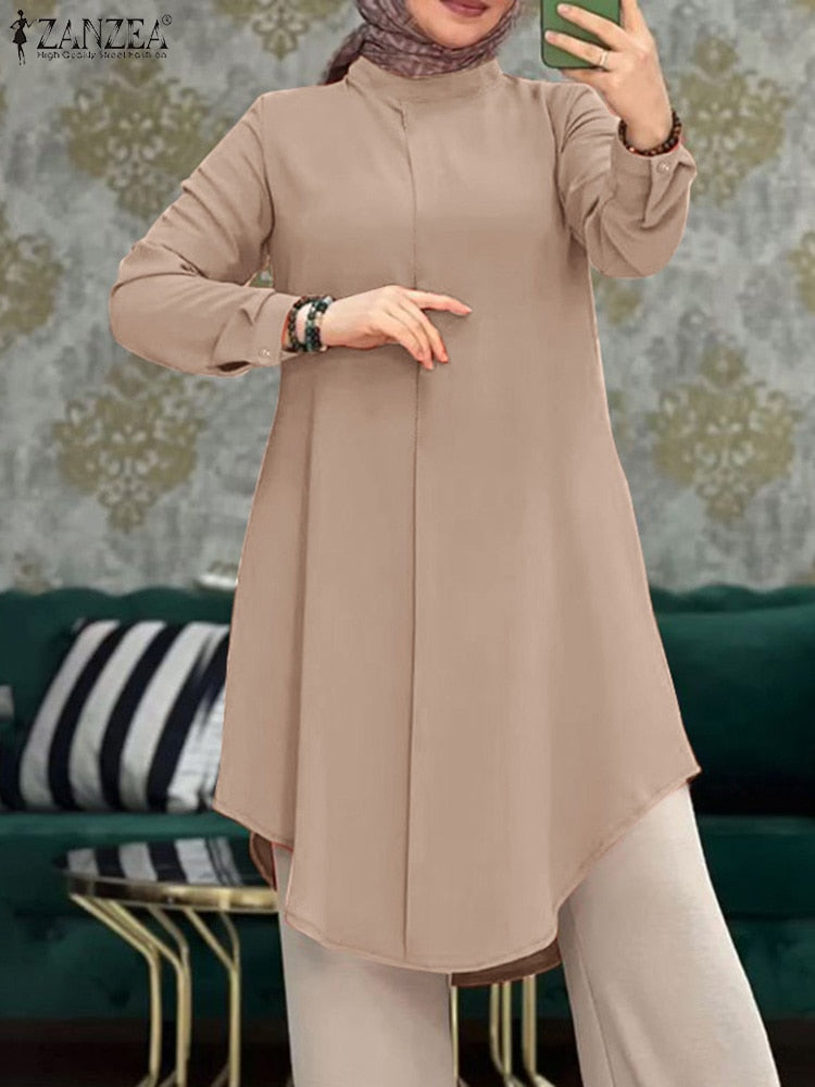 Elegant vintage Muslim blouse