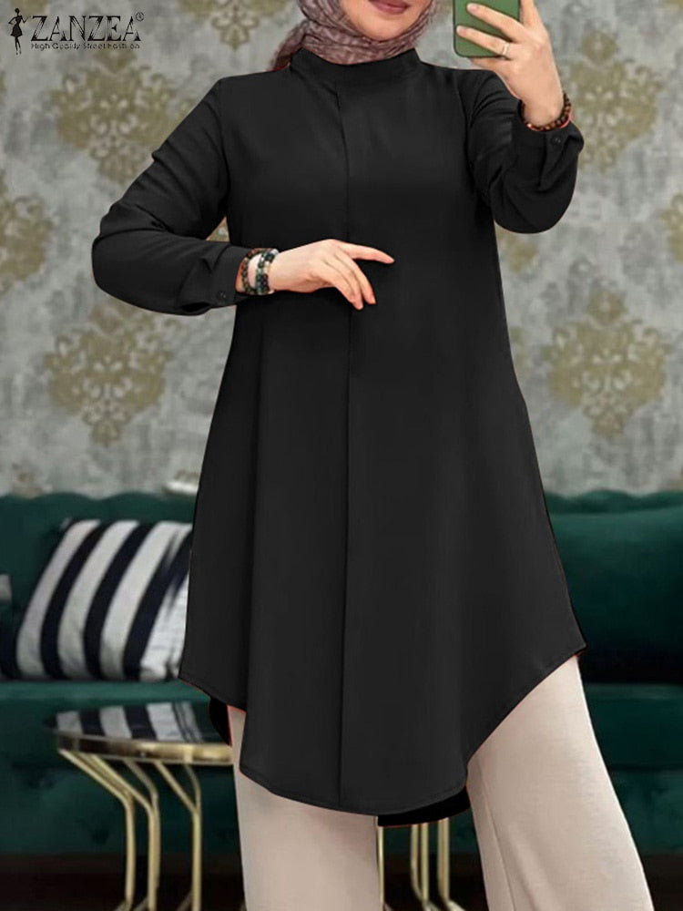 Elegant vintage Muslim blouse