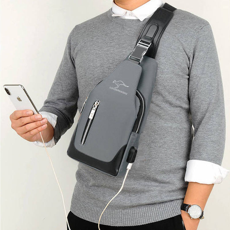 Fashionable Korean Style Men's Chest Bag