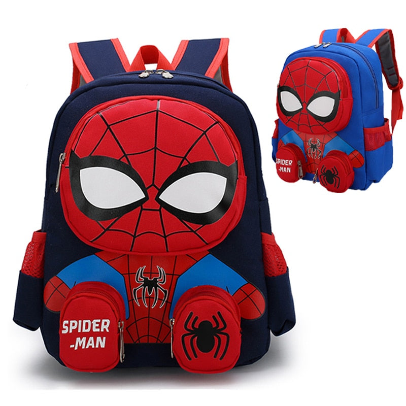 Disney superhero 3D kindergarten backpack.