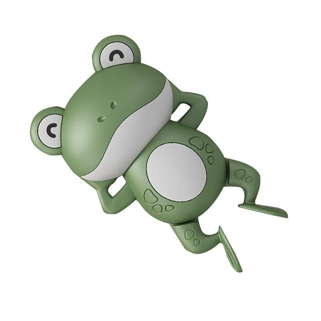 Cute clockwork frogs for bath.