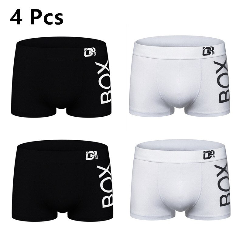 Breathable Cotton Boxer Underpants Set