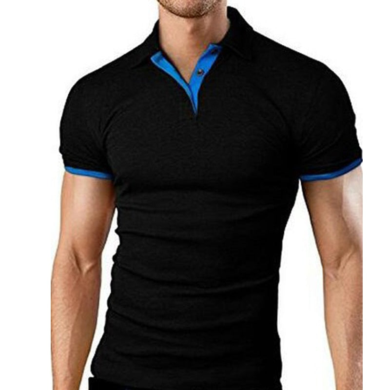 Summer luxury men's polo shirt.