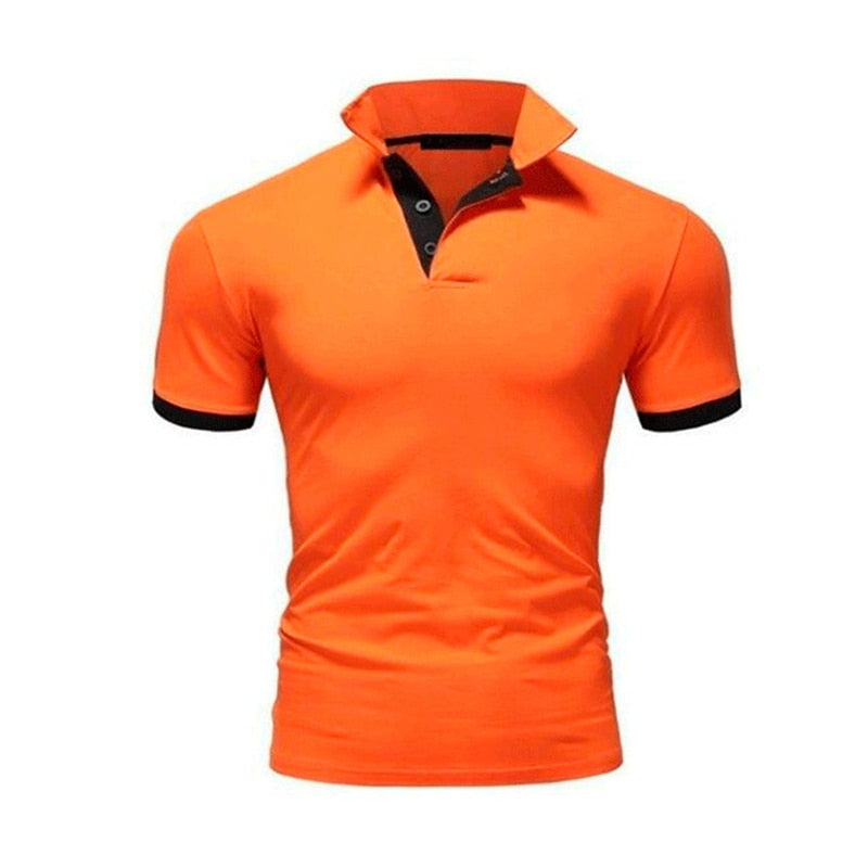 Summer luxury men's polo shirt.