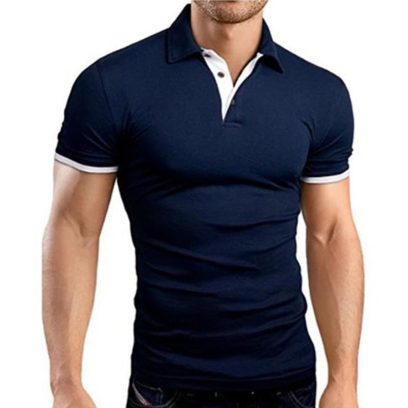 Summer luxury men's polo shirt.