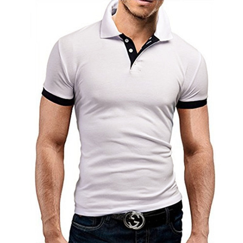 Summer luxury men's polo shirt.