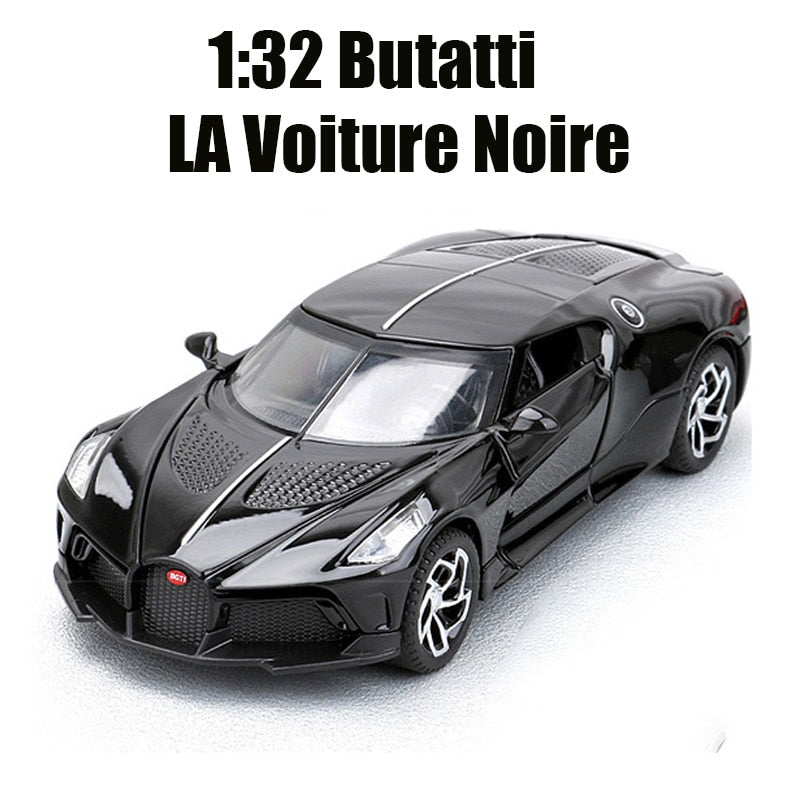 Limited edition Bugatti car model.