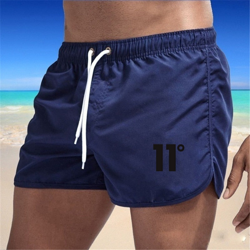 Quick-dry briefs for summer swimming.