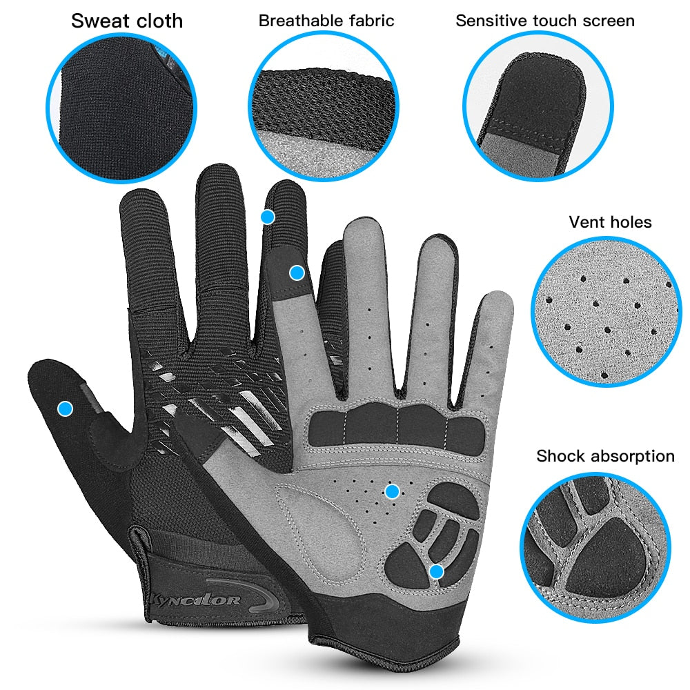 Cycling Gloves Breathable Shock-absorbing.