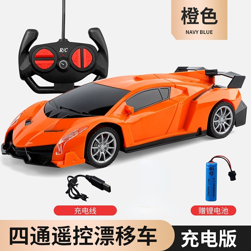 LED remote car for kids