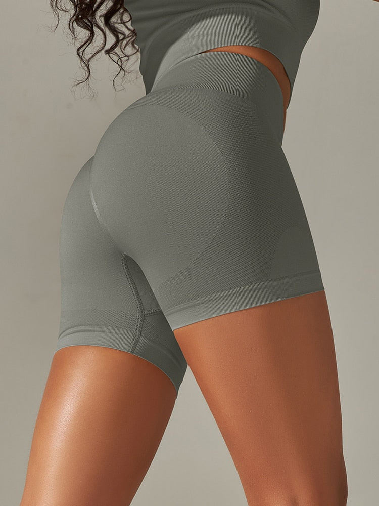 Seamless High-Waist Yoga Leggings