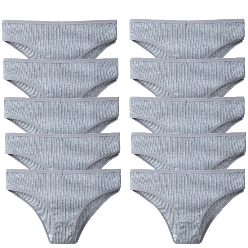 Women's soft Cotton Panties 10PCS