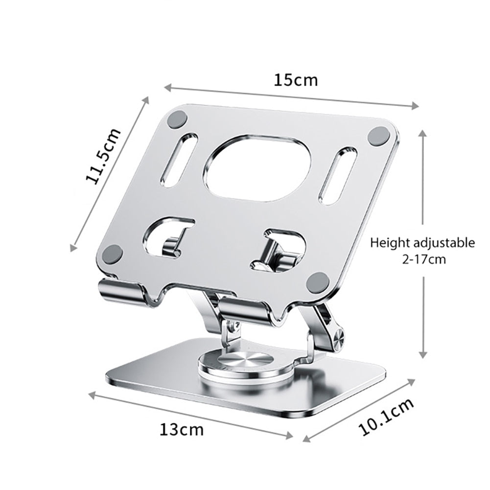 Foldable tablet stand.360-degree rotating