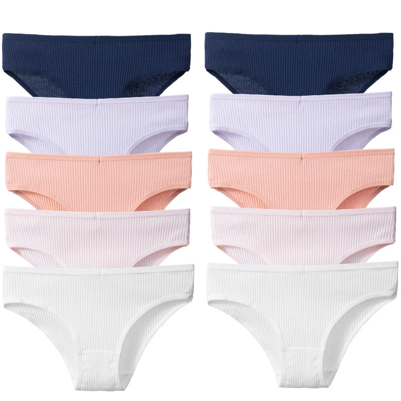 Women's soft Cotton Panties 10PCS