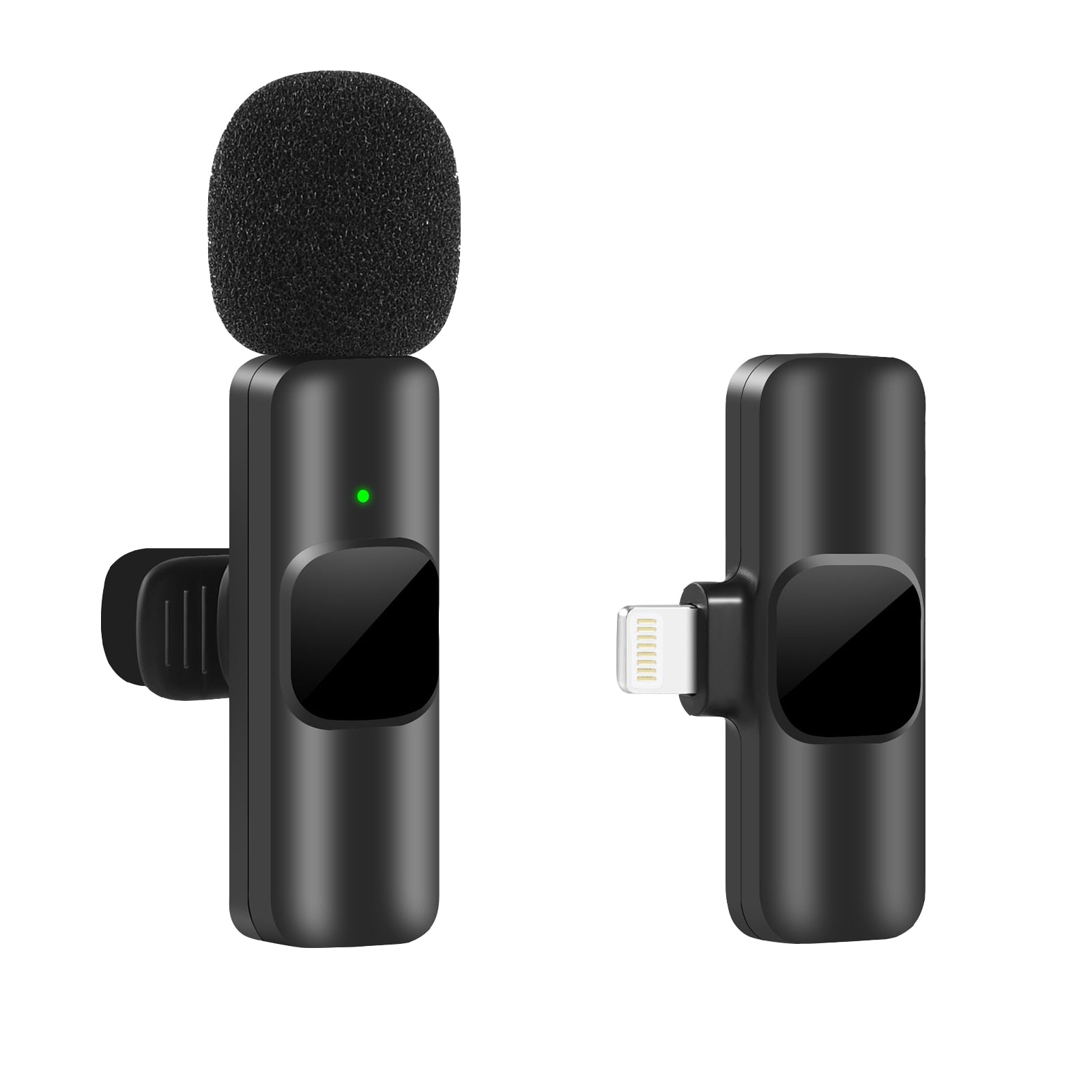 Portable Wireless Lavalier Microphone.