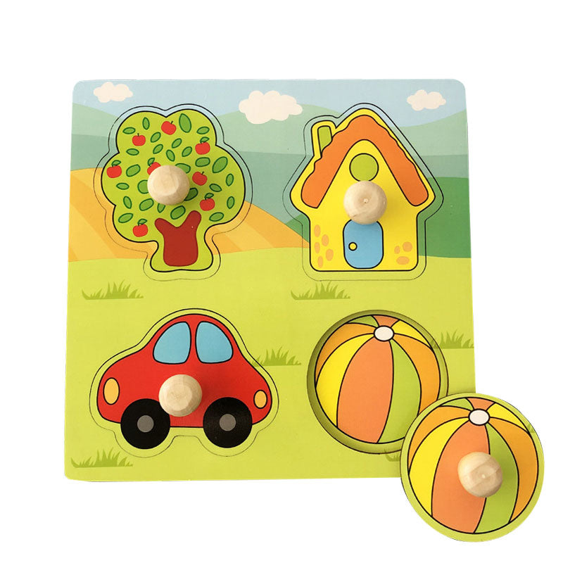 Montessori Wooden Puzzles for Kids