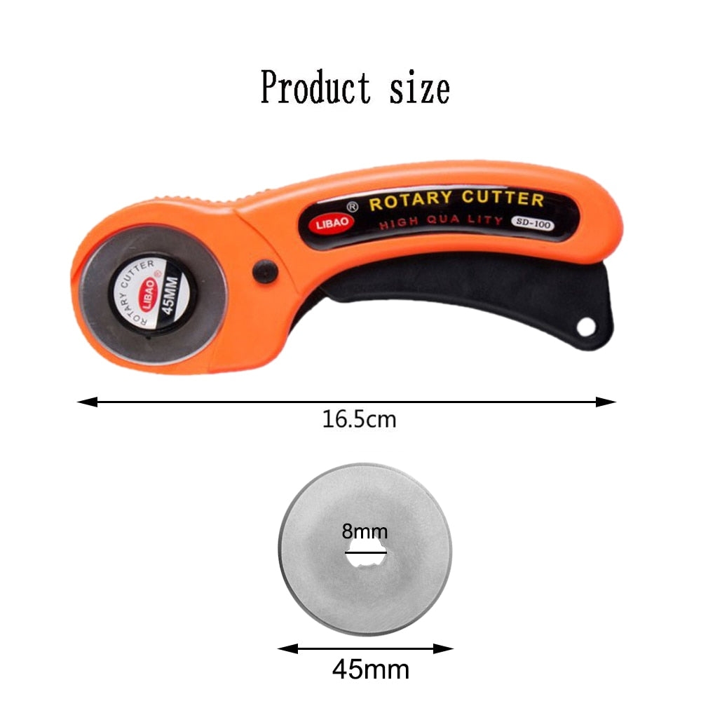 Leather craft Rotary Cutter Tool 45mm