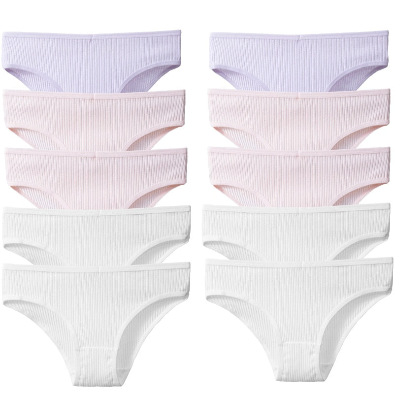 Women's soft Cotton Panties 10PCS