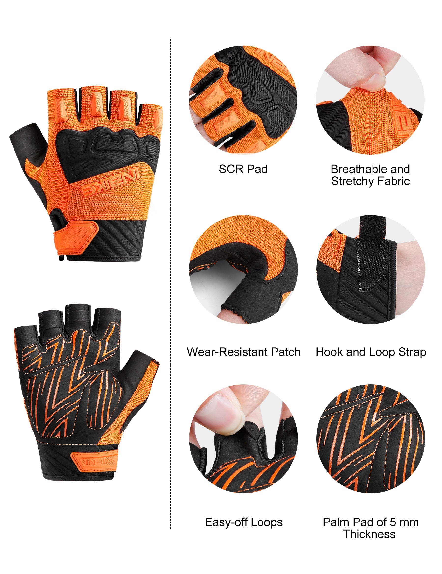 INBIKE MTB Gloves 2023 Arrival