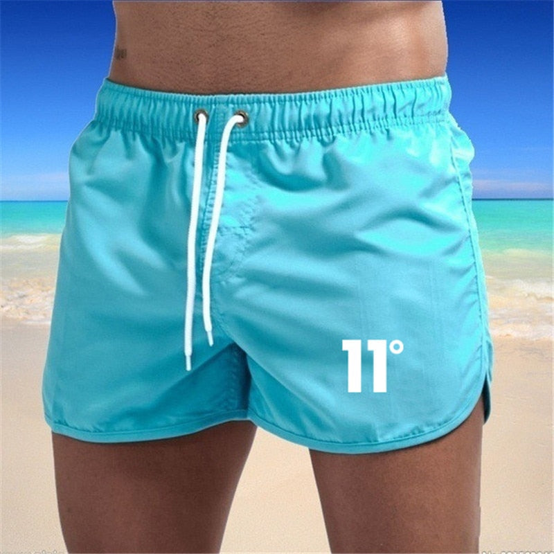 Quick-dry briefs for summer swimming.