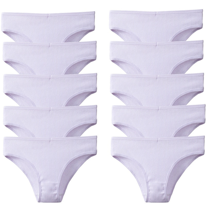 Women's soft Cotton Panties 10PCS