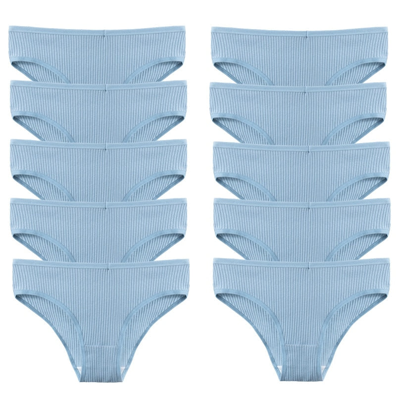 Women's soft Cotton Panties 10PCS