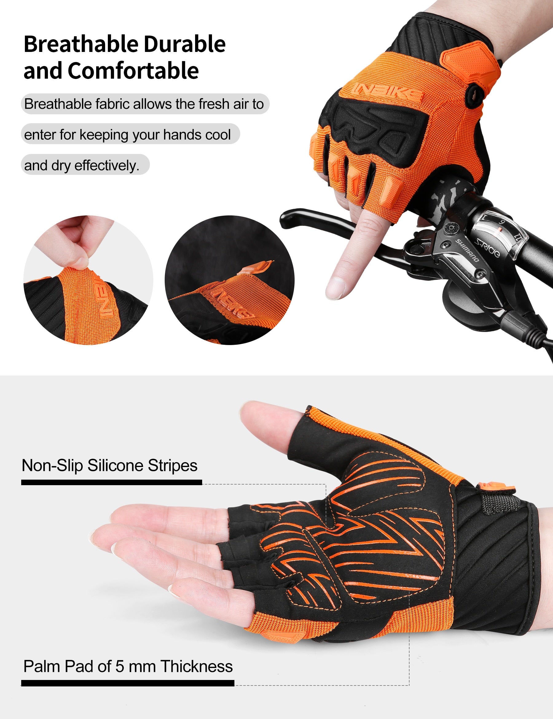 INBIKE MTB Gloves 2023 Arrival