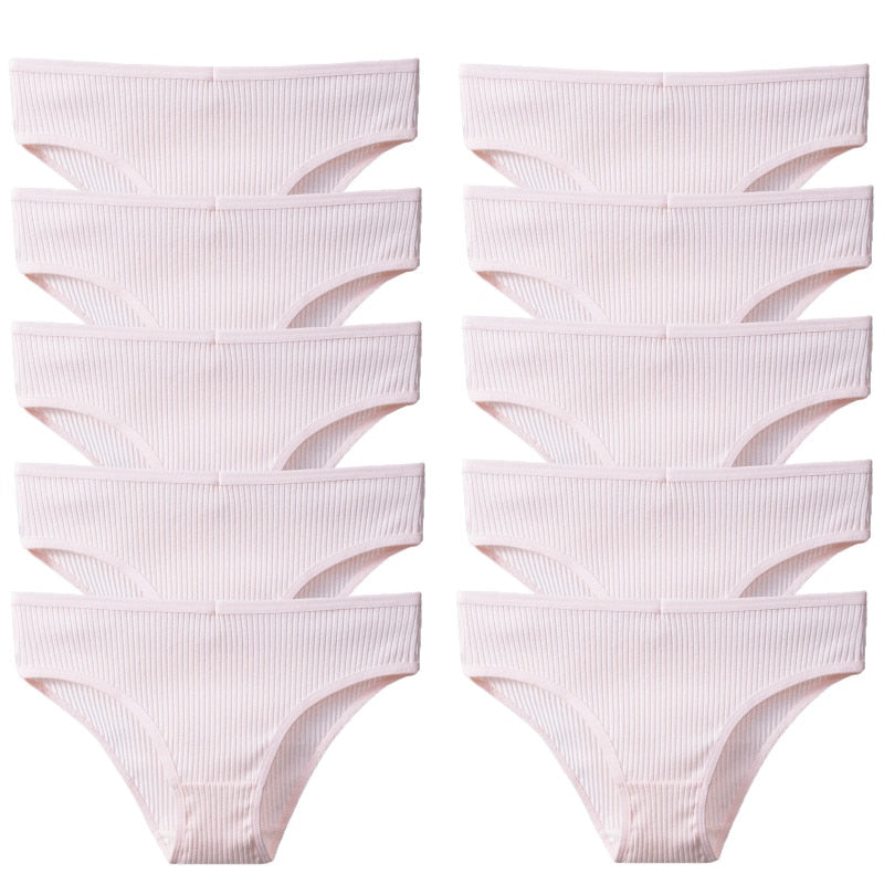 Women's soft Cotton Panties 10PCS