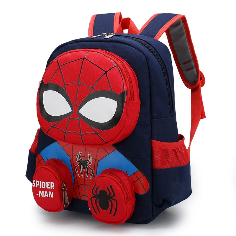 Disney superhero 3D kindergarten backpack.