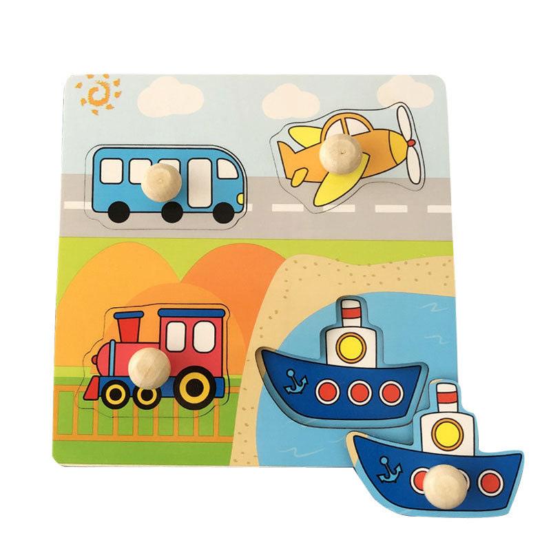 Montessori Wooden Puzzles for Kids