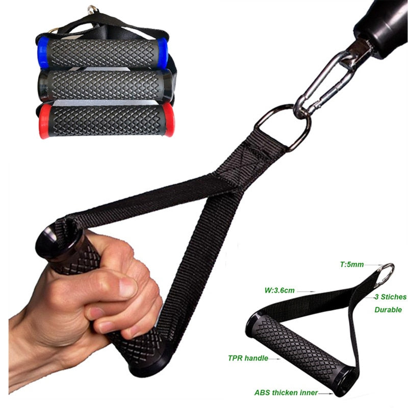 Versatile Anti-Slip Gym Resistance Handles