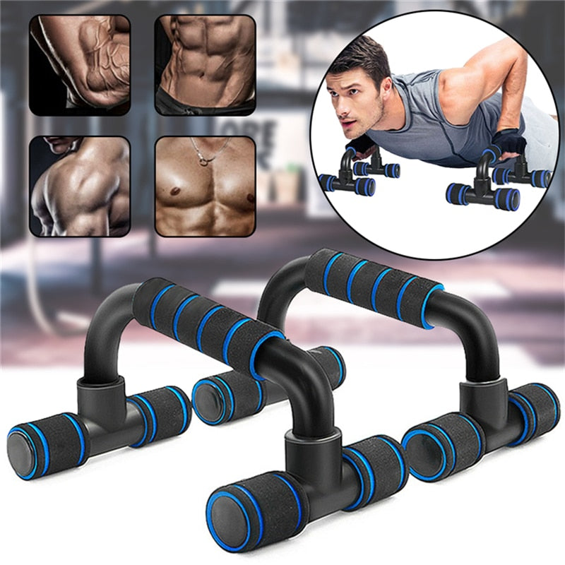 Push-up rack with sponge grips.